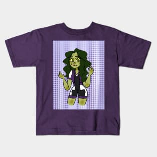 She Hulk! Kids T-Shirt